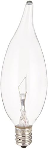 Iluminação GE 66104 25 watts Clarp Candleabra Incandescent LUZ
