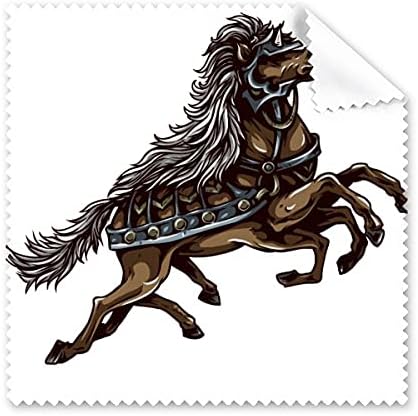Correr armadura de cavalo animal artes de arte limpeza de pano de pano de telefone de óculos limpador