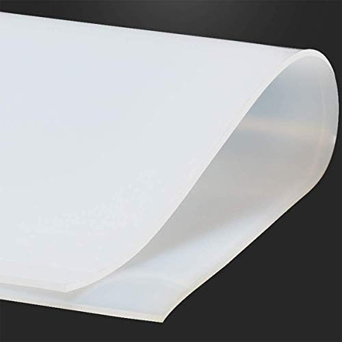 Alremo Huangxing - Folha de borracha de silicone branca, com boa isolamento, espessura: 15mm