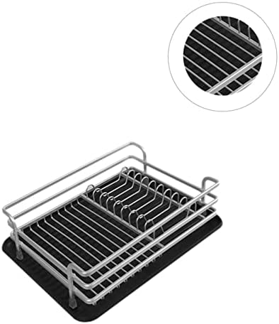 Pratos de cabilock rack de secagem 1 pc racks de utensílios de utensílios para talheres secagem em alumínio