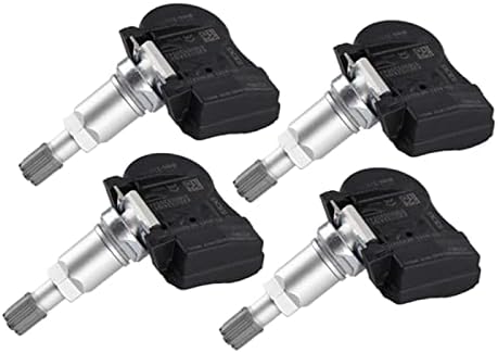 Sensor de pressão do pneu de carro Corgli TPMS para Mazda 5/CX-9 2010-2023, 4pcs BHB637140A Sensor