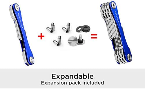 Keysmart - suporte compacto e organizador de chaveiro Airkey - Ultra Lightweight Aluminium Keys
