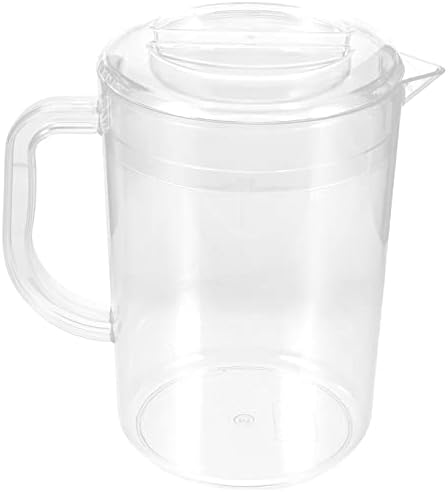 Garrafa de água fria de água fria comercial transparente água fria jarro pc