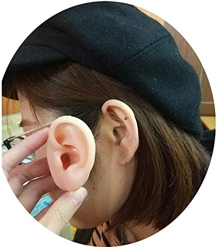 Conjunto de ferramentas de pistolas de piercing de orelha profissional de ouvido 98pcs pregos de orelha