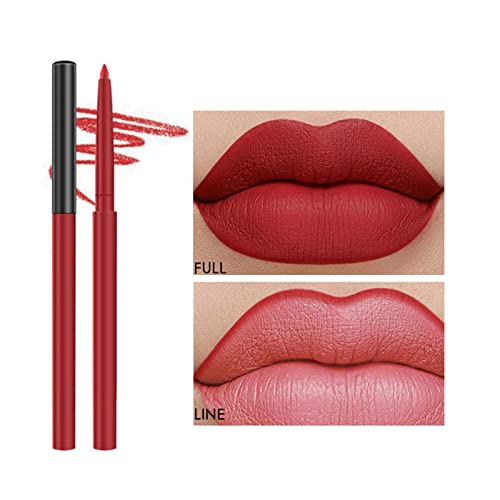 Xiahium Makeup Forever Lip Liner onde quer que a nogueira 18 colora o lipstick à prova d'água Lipos