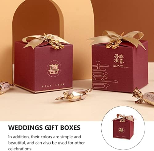 Presentes de dama de honra de Abaodam Presentes de noiva 20 Packas de festas de casamento caixas de doces