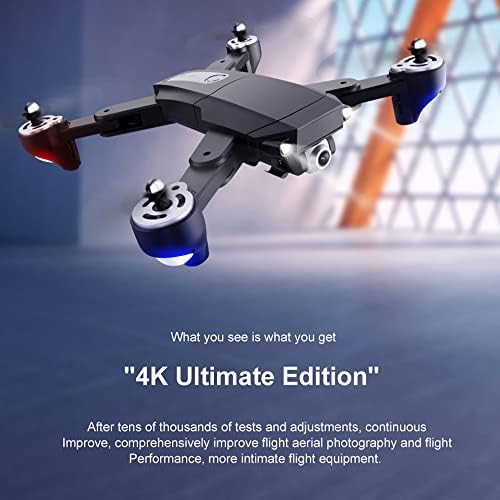 Drone ujikhsd com câmera para adultos, wifi 4k hd camera fpv video ao vivo, quadcopter rc, retorno