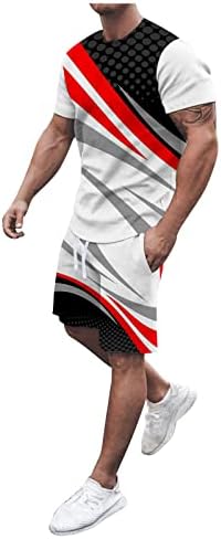 Camisas masculinas de Zhensanguo Camisetas de manga curta para homens camisetas e shorts esportivos clássicos.