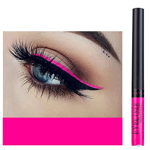 Lápis de Eyeliner Eyeliner colorido de 34 caneta Pearl Eyeliner Eyeliner Gel Gel Gel Shadow Eye Cores para