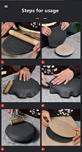 Cerâmica bem -restaurante - molde de cerâmica para argila - molde de placa de prato de construção