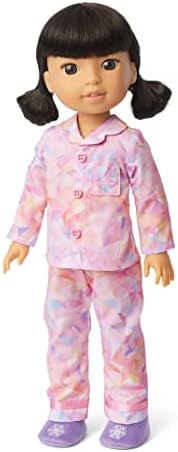 American Girl 2022 Girl of the Year Gwynn's Power Pink Pijamas para bonecas de 14,5 polegadas inclui