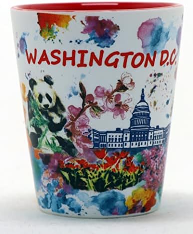 Washington DC Cerâmica Cerâmica Água Cermada Cor Vidro