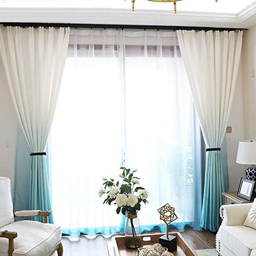 Cordas de tiebacks de cortina de hiastra, 2pcs decorativos de amarração artesanal para trás cortina