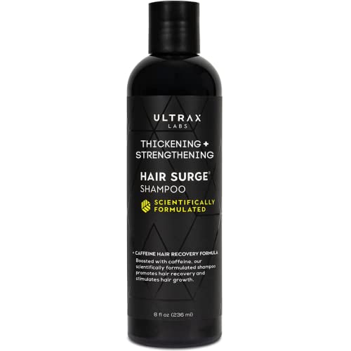 Ultrax Labs Shampoo de crescimento de cabelo para desbaste de cabelo e cabelo, xampu espessante de cabelo formulado