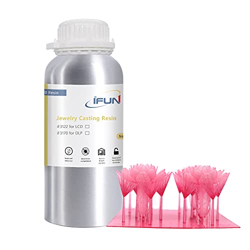 Resina de impressão 3D IFUN- resina de fotopolímeros UV UV resina de baixo odor fácil de imprimir- alta resolução