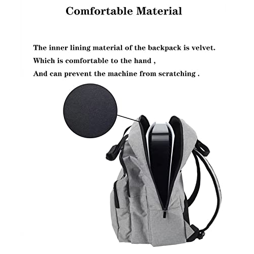Pierre Vedette PS5 Case Back - PlayStation 5 Travel Case Backpack para PlayStation 4 / Ps5 Caso de transporte