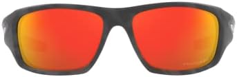 Oakley Man Glasses Sun -Sol Black Camar Frame, Ruby Iridium Polarized Lentes, 60mm