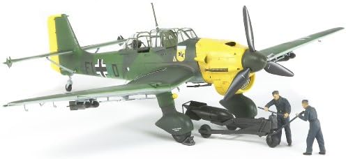 Modelos Tamiya Ju 87B-2 Stuka com conjunto de carregamento de bombas