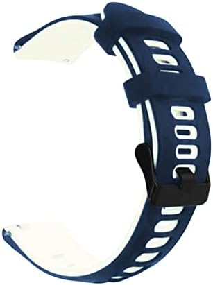 Buday 20mm Watch Band Strap for Garmin Vivoactive 3 Venu Soft Silicone Pulset de pulseira para Garmin Forerunner 245 245m 645 Watch