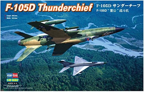 Hobby Boss F-105D Thunderchief Airplane Model Building Kit