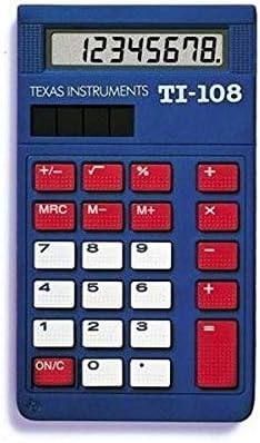 Texas Instruments TI-108 Calculadora de energia solar/kit de professores