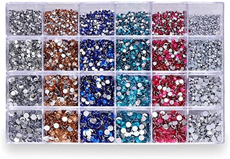 165000pcs strass chatback para artesanato, kit de strass de resina, gemas de brilho coloridas de resina diamantes