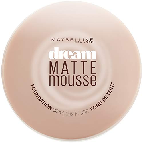 Maybelline Dream Matte Mousse Foundation, Natural Beige [2.5], 0,64 oz