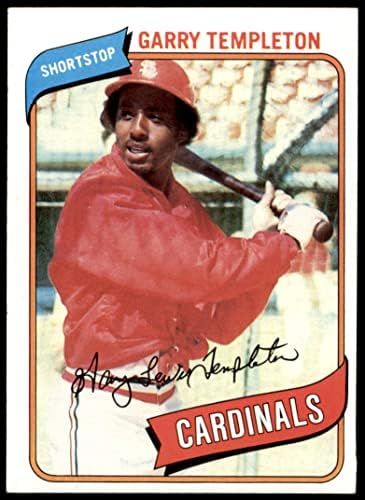 1980 Topps 587 Garry Templeton St. Louis Cardinals Ex/Mt Cardinals