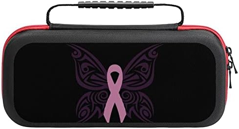 Caixa de transferência de borboleta da conscientização sobre câncer de mama para troca de bolsa