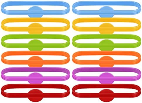 ABOOFAN 12PCS Silicone Cup Markers Party Cup Reconhecedores de Silicone Cup Reconhecedores