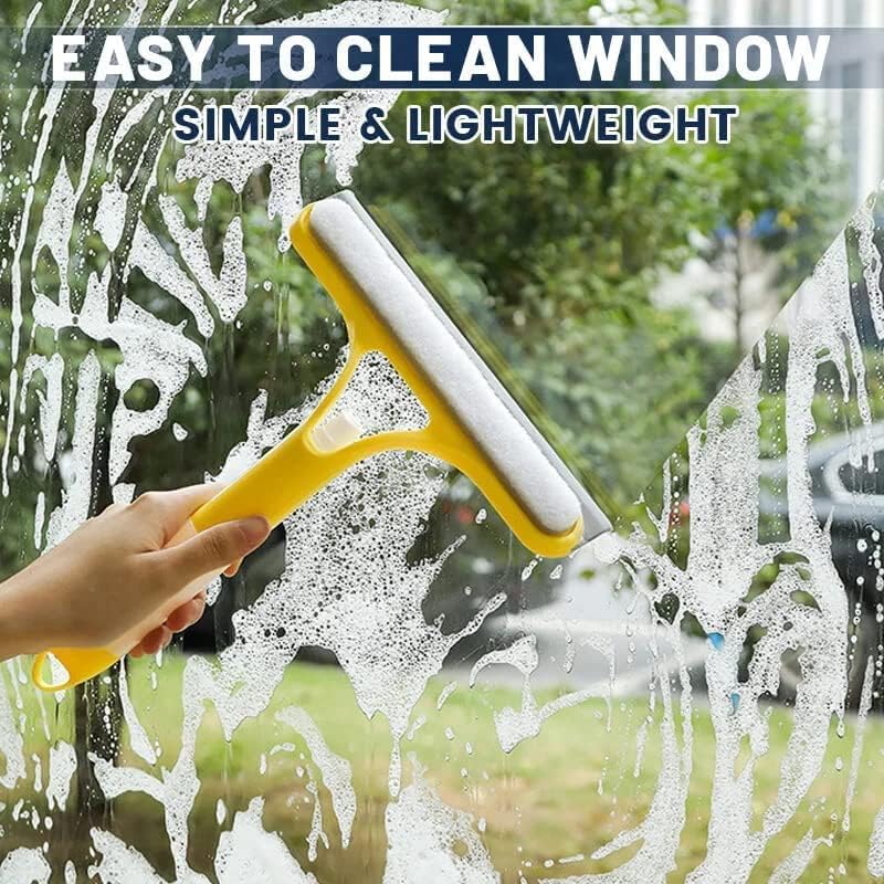 Ferramenta de limpeza de janelas de Dashenran 3 em 1, squeegee de janela com spray 3 em 1 squeegee