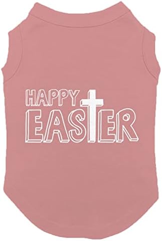 Feliz Cruz de Páscoa - camisa de cachorro cristão de Jesus