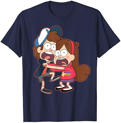 Disney Gravity Falls Dipper e Mabel Pines T-Shirt