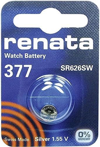 Renata assista a bateria Swiss Made Renata 377 ou SR626SW ou AG4 1.5V