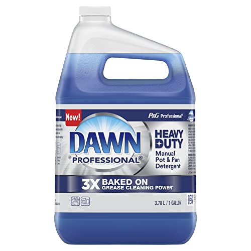 Dawn Professional Manual de serviço pesado e detergente de sabão de pan de pan, 1 galão