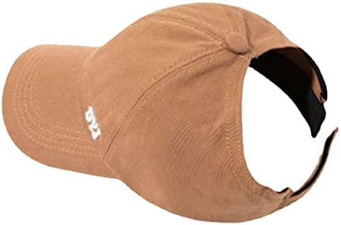 Mulheres Summer Sunshade Baseball Caps com rabo de cavalo backless tie hornetail visors Caps sólidos