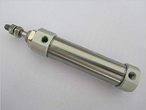 Fevas Bore 10mm x 60mm Stroke Pneumatic CDJ2B Série de aço inoxidável Mini cilindro
