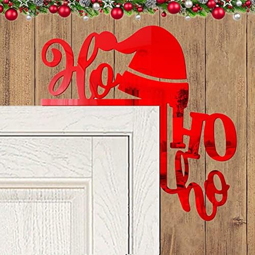 Christmas 3d Elks Sleigh acrílico espelho adesivo para casa Decoração de canto de canto de canto da canto da porta de parede DIY vem com decoração de canto adesivo Decoração transparente