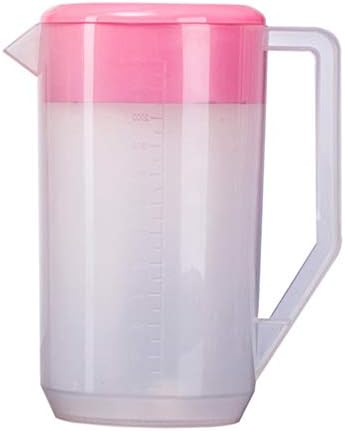 Garrafas de água de vidro de cabilock garrafas de água de vidro jarra plástica com bebida em escala Kettle