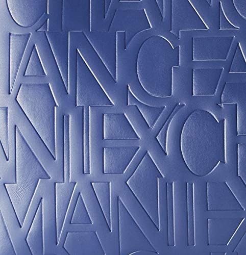 A | X Armani Exchange pequeno logotipo em toda a bolsa de compras aberta