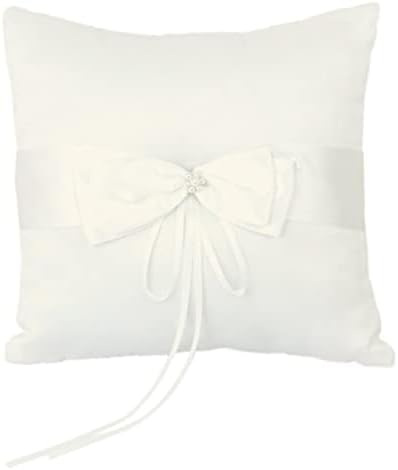 Travesseiro de travesseiro Stobok travesseiro travesseiro de noiva Pillow portador com flor de pérolas de pérola