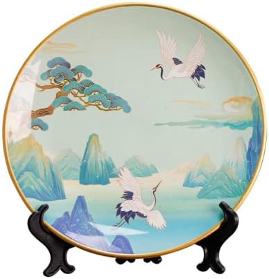 26,5 cm de porcelana em estilo chinês Ornamentos de cerâmica Artefato decorativo