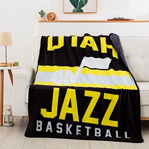 Northwest NBA Singular Silk Touch Throw Blanket, 45 x 60 Utah Jazz