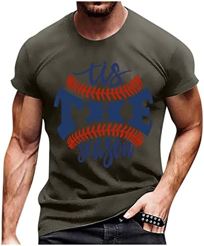 Camiseta masculina camiseta de beisebol camisetas de impressão gráfica
