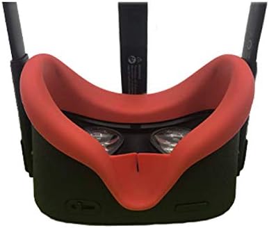 VR FACE SILICONE TAPE Máscara e almofada de rosto para Oculus Quest Cushion Cover à prova de luz à prova de suor