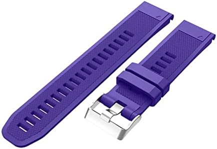 Buday Sport Silicone Watch Band Pulp para Garmin Fenix ​​6x 6 6s Pro 5x 5 5s mais 3 3hr 20 22 26mm EasyFit Raple