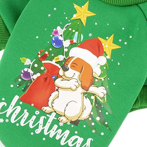 Ranphy Pet Sweaters Small Dog Roupos de Natal menino menina filhote de cachorro Jumper pullover