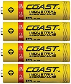 Costa 4 Pacote AA AA Industrial Performance Baterias Alcalinas, de alto desempenho