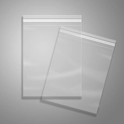 Imailer 1000 PCs -10 x 13 Clear Plástico Celofane Sacos Reduzível