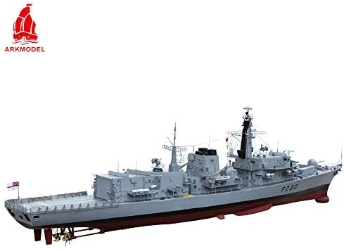 Arkmodel 1/96 HMS Iron Duke Tipo 23 Kit de fragata Modelo de navio da Marinha Real UK